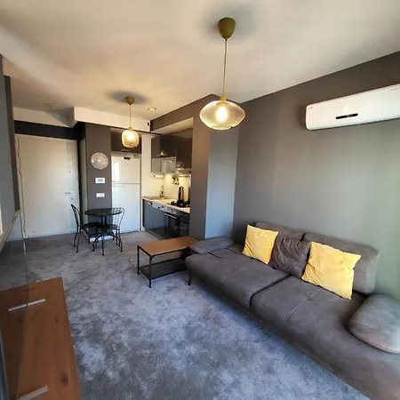 Apartment Ultra Luks Havuzlu Sitede 1+1 Akilli Ev *