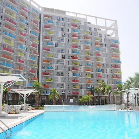 Ultra Luks Havuzlu Sitede 1+1 Akilli Ev Apartment *